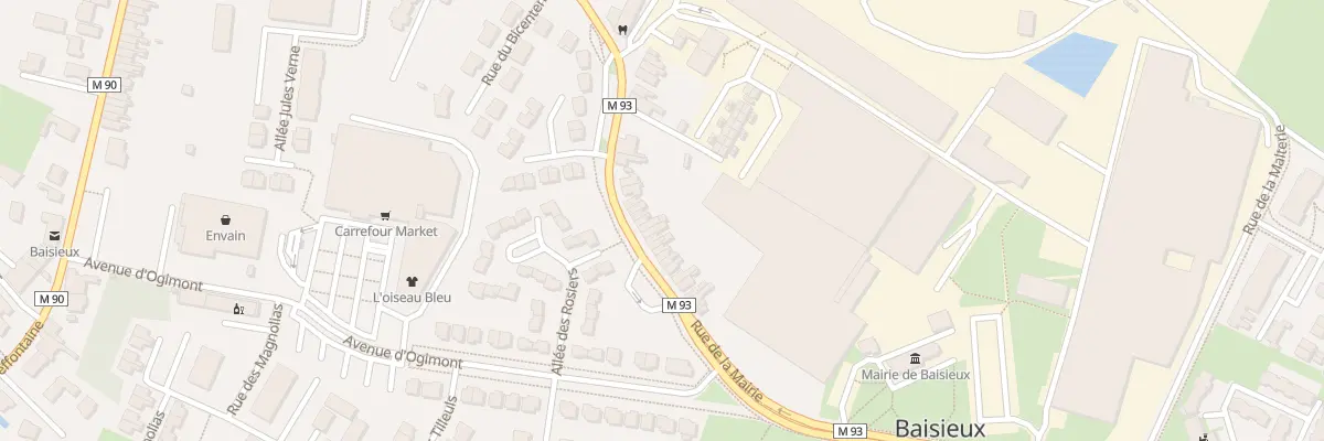 Plan du 475 Rue de la Mairie à Baisieux