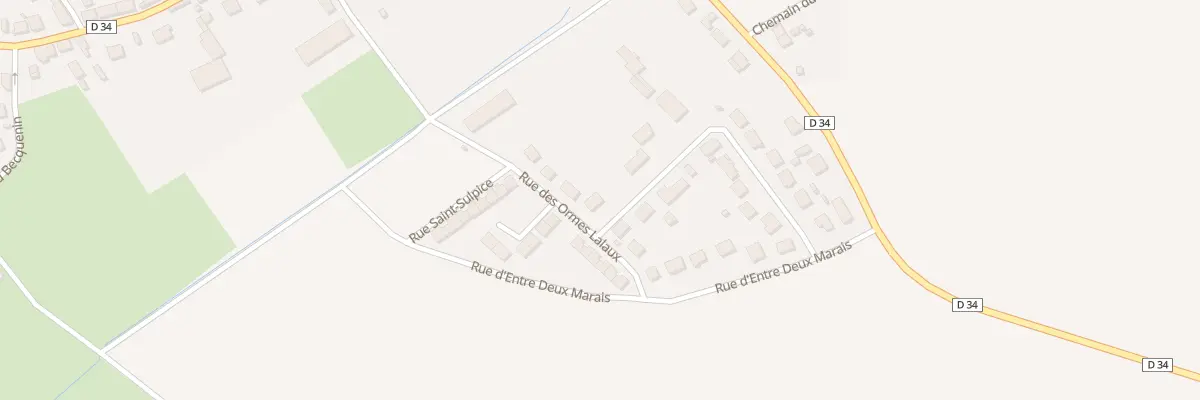 Plan du 18 Rue du Moulin à Clastres
