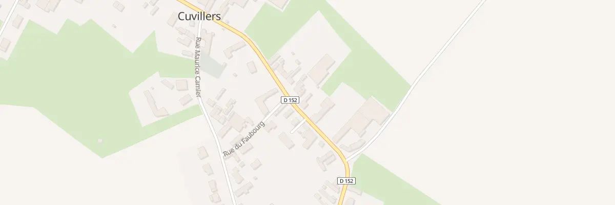 Plan du 55 Rue Camille Tribou à Cuvillers