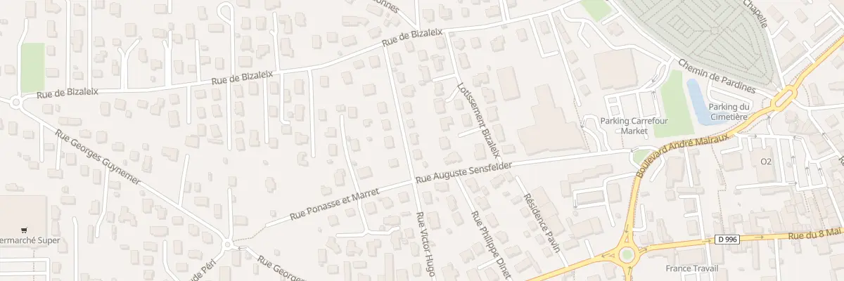 Plan du 12 Rue Victor Hugo à Issoire