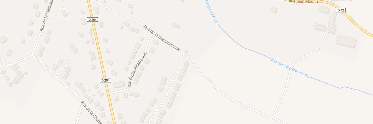 Plan du 284 Rue Blanche Barnac à Rebais
