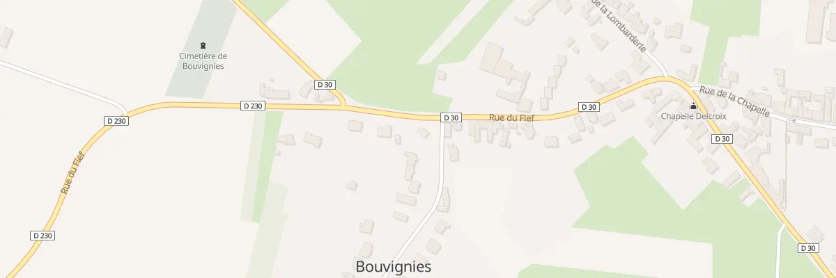 Plan du 12 Rue Haute à Bouvignies