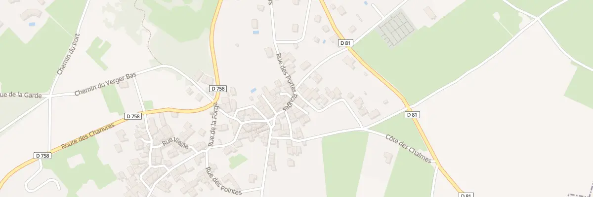 Plan du 10 Rue des Portes Rouges à Saint-Maurice