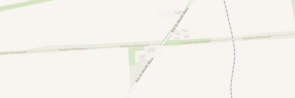 Plan du 194 Rue du Moulin Blanc à Auberchicourt