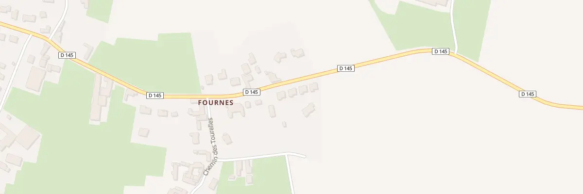 Plan du 1224 Rue de Fournes à Genech
