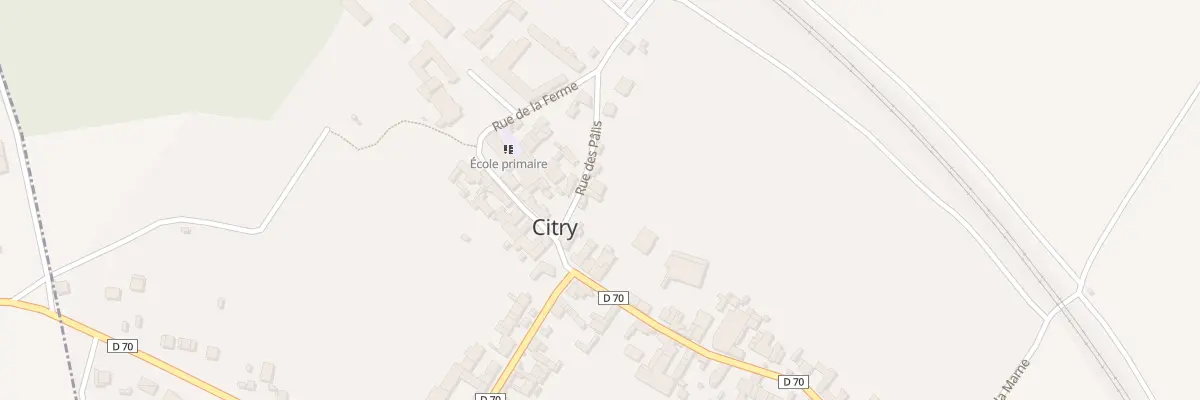 Plan du 4 Rue des Pâlis à Citry
