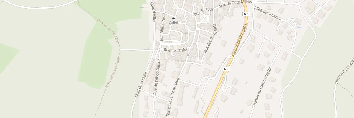 Plan du 9 Rue du Canal à Mur-sur-Allier