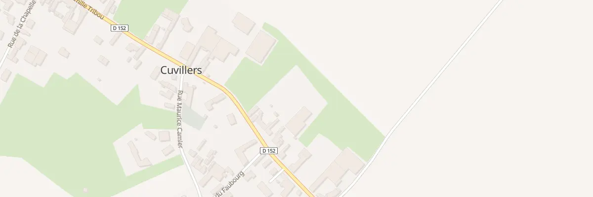 Plan du 47 Rue Camille Tribou à Cuvillers