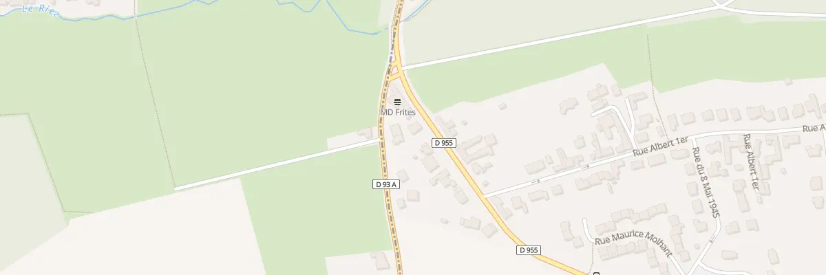 Plan du 6 Rue Maurice Molhant à Bourghelles