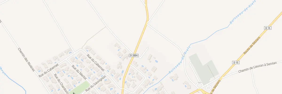 Plan du 4 Imp du Clos Christian à Lieuran-lès-Béziers