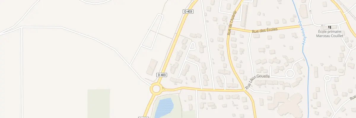 Plan du 14 Rue des Roseaux à Longueville