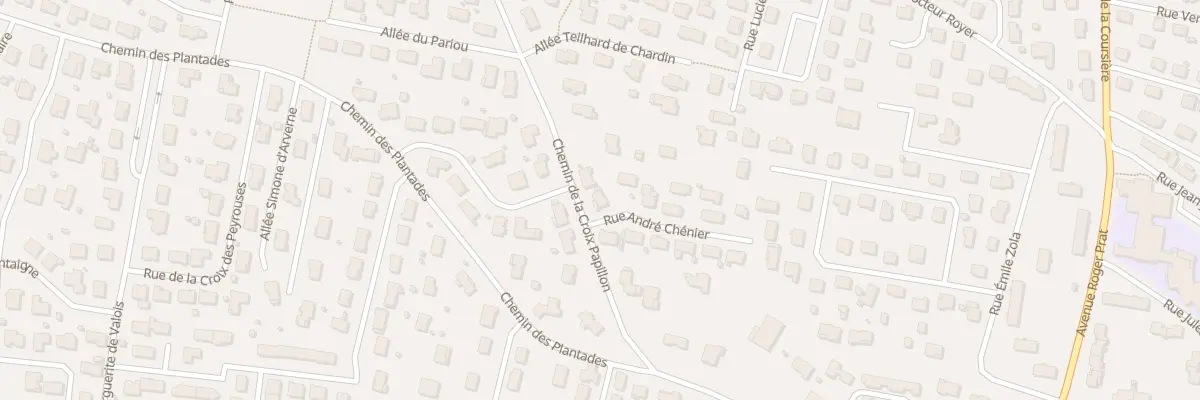 Plan du 8 Che de la Croix Papillon à Pont-du-Château