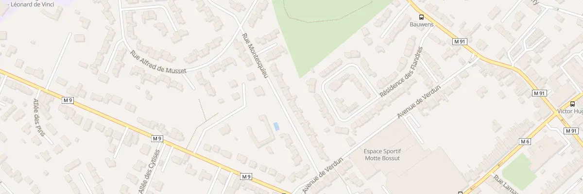 Plan du 22 Rue Montesquieu à Leers