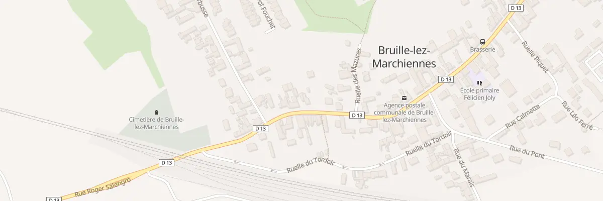 Plan du 54 Rue Roger Salengro à Bruille-lez-Marchiennes