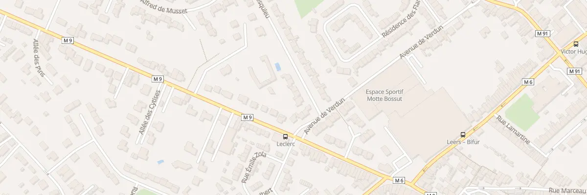 Plan du 11 Rue Montesquieu à Leers