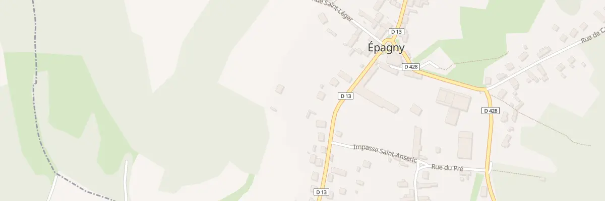 Plan du 10 Rue de Richebourg à Épagny
