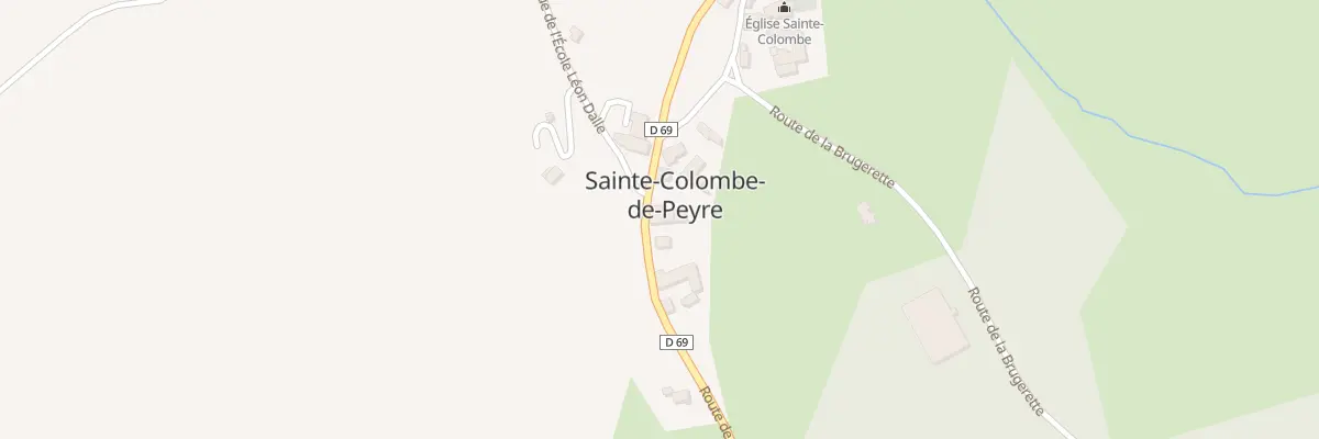 Plan du 325 Rte de la Chaze à Peyre en Aubrac