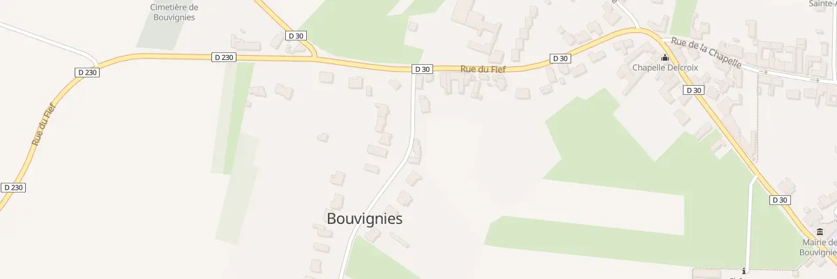 Plan du 83 Rue Haute à Bouvignies