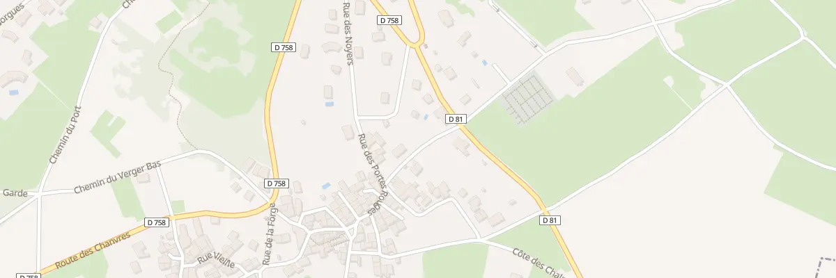 Plan du 5 Rue de la Côte de Courieux à Saint-Maurice