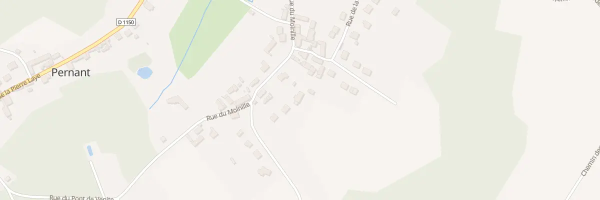 Plan du 21B Rue du Moinille à Pernant