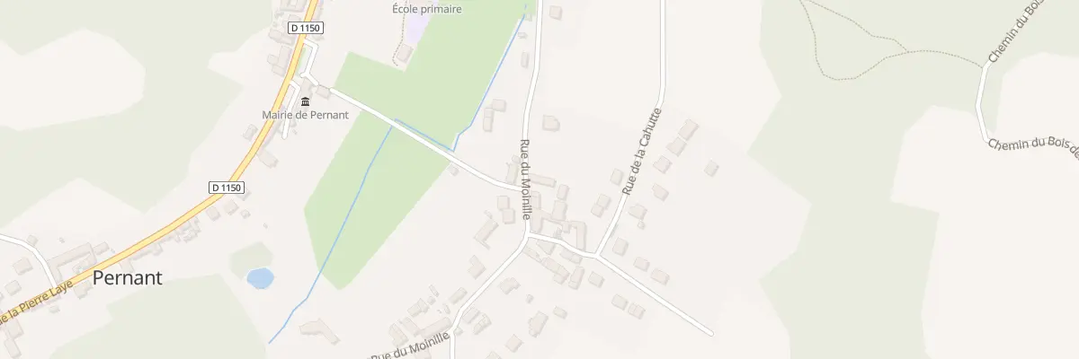 Plan du 9 Rue du Moinille à Pernant