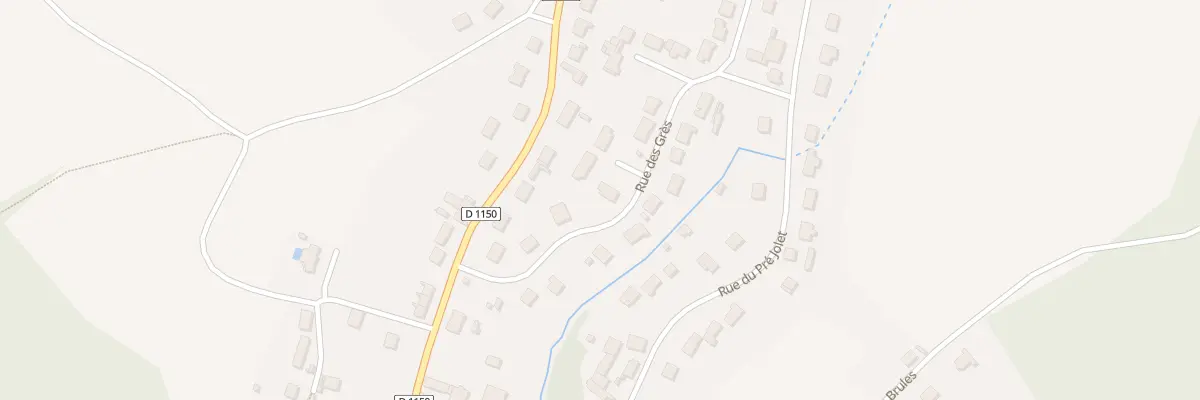 Plan du 5 Rue des Gres à Pernant
