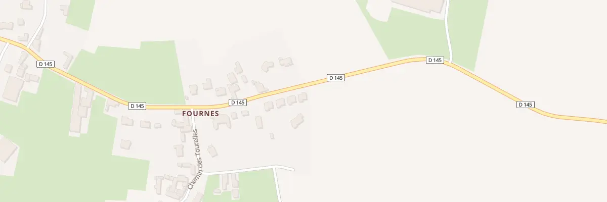 Plan du 1240 Rue de Fournes à Genech