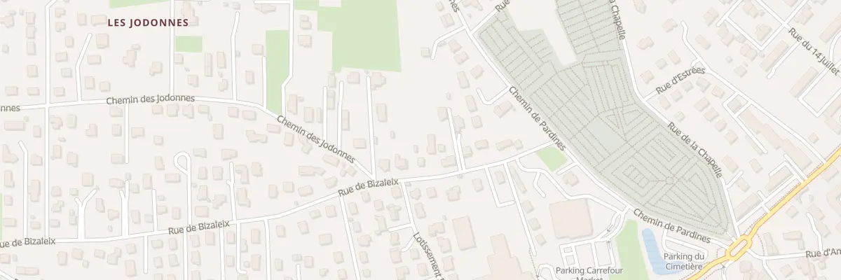 Plan du 14 Rue de Bizaleix à Issoire
