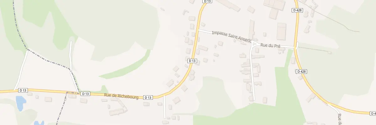 Plan du 20 Rue de Richebourg à Épagny