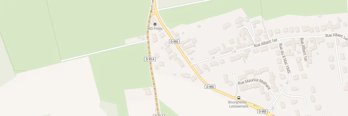 Plan du 12 Rue Maurice Molhant à Bourghelles