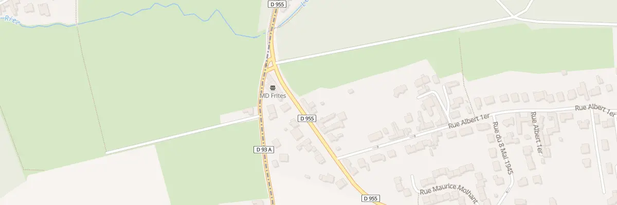 Plan du 25 Rue Maurice Molhant à Bourghelles