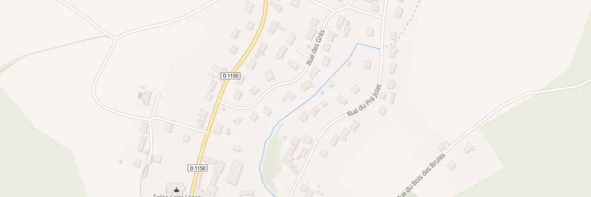 Plan du 6 Rue des Gres à Pernant