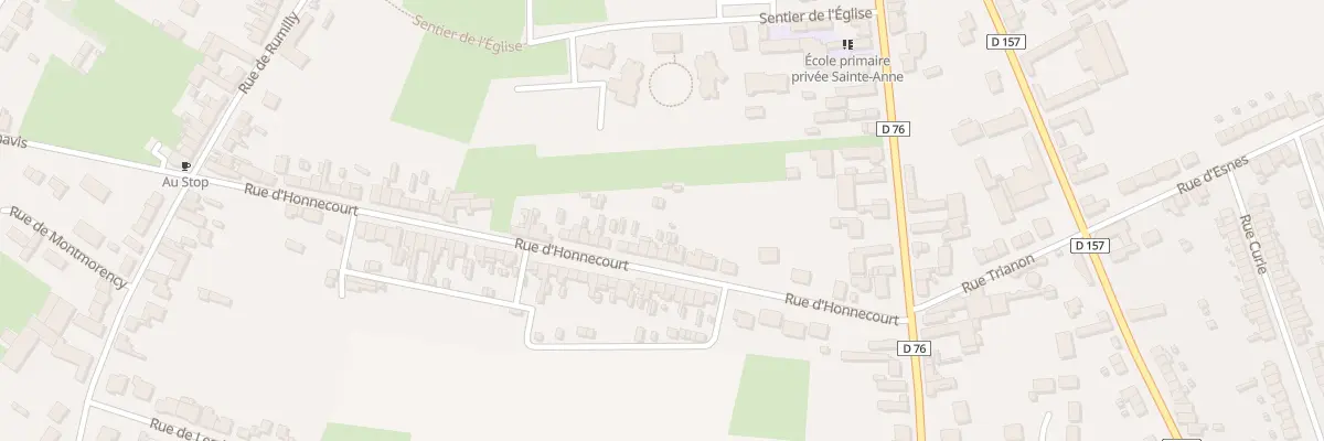 Plan du 61 Rue d’Honnecourt à Cambrai