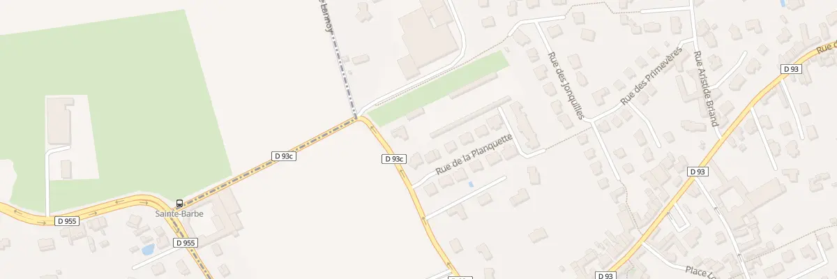 Plan du 5035 Rue Louis Barthou à Bourghelles