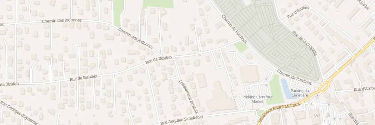 Plan du 13 Rue de Bizaleix à Issoire