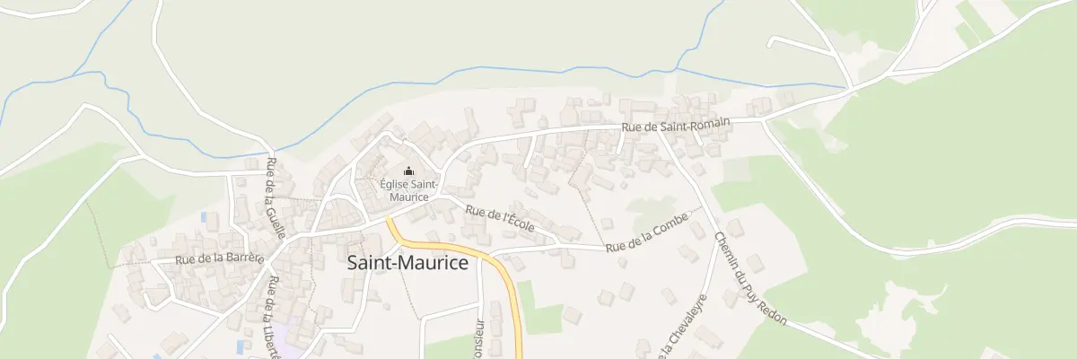 Plan du 5 Imp des Gardes à Saint-Maurice
