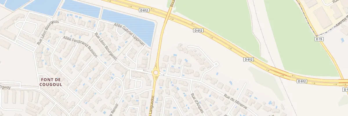 Plan du 15 Rue de Minerve à Béziers
