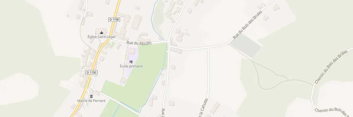 Plan du 2 Rue du Bois des Brulés à Pernant