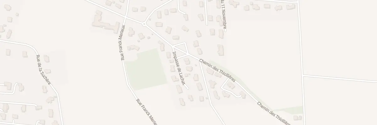Plan du 4 Che des Thiollières à Pérignat-sur-Allier