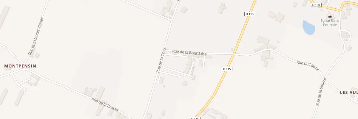 Plan du 10 Rue de la Croix à Louchy-Montfand