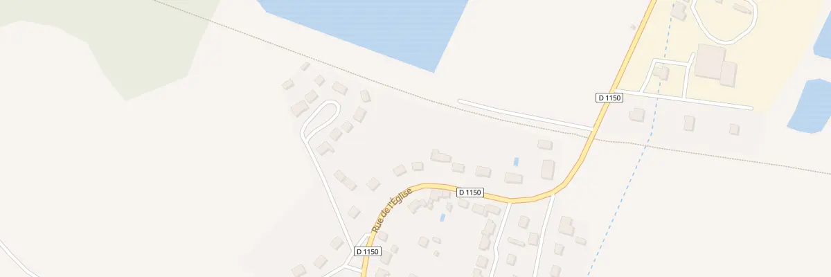 Plan du 33 Rue de l’Eglise à Pernant