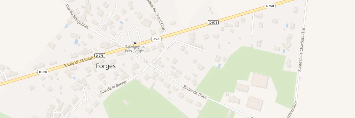 Plan du 4B Rte de Tracy à Sauvigny-les-Bois
