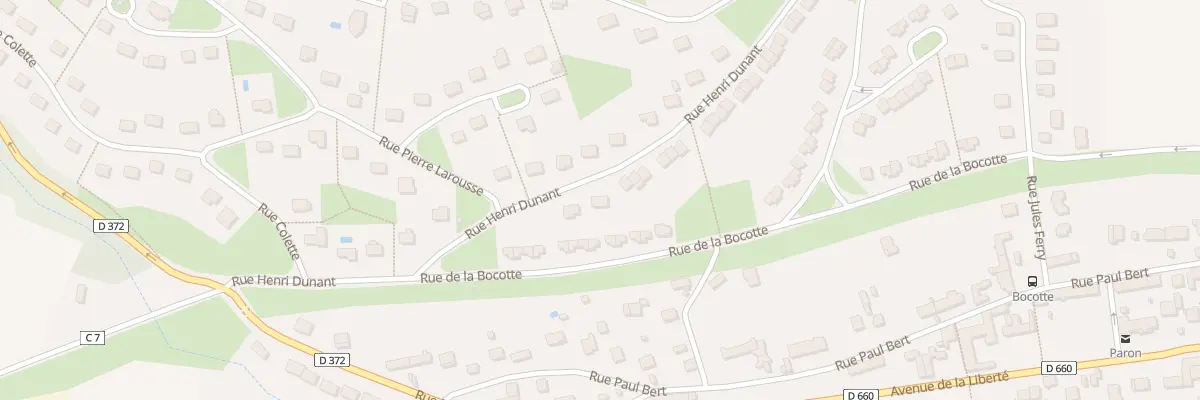 Plan du 8 Rue Henri Dunant à Paron