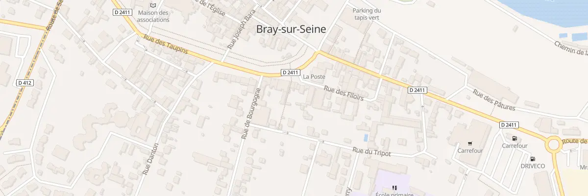 Plan du 19 Rue des Filoirs à Bray-sur-Seine