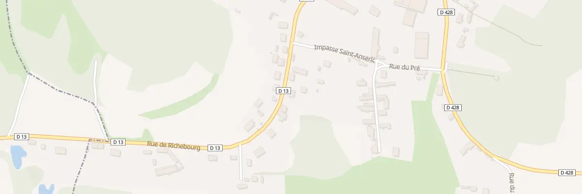 Plan du 11 Rue de Richebourg à Épagny