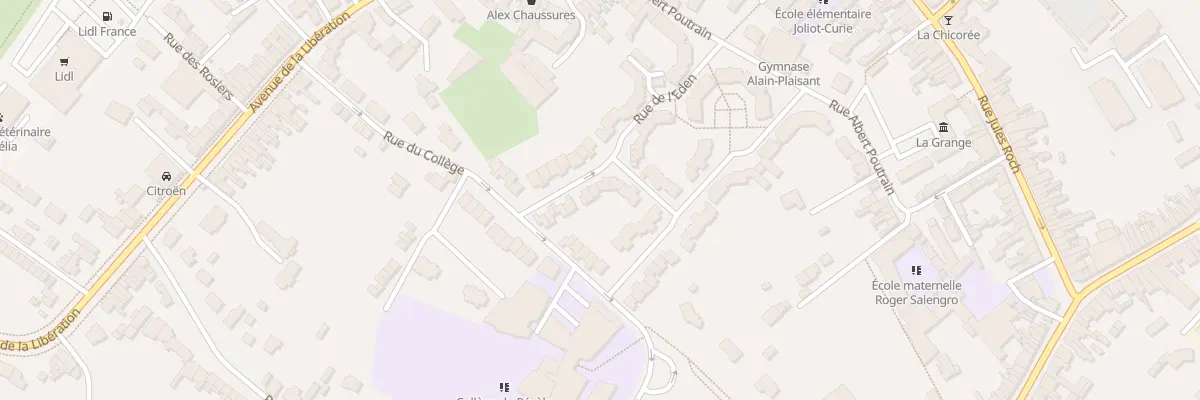 Plan du 5 Rue Oeillets à Orchies