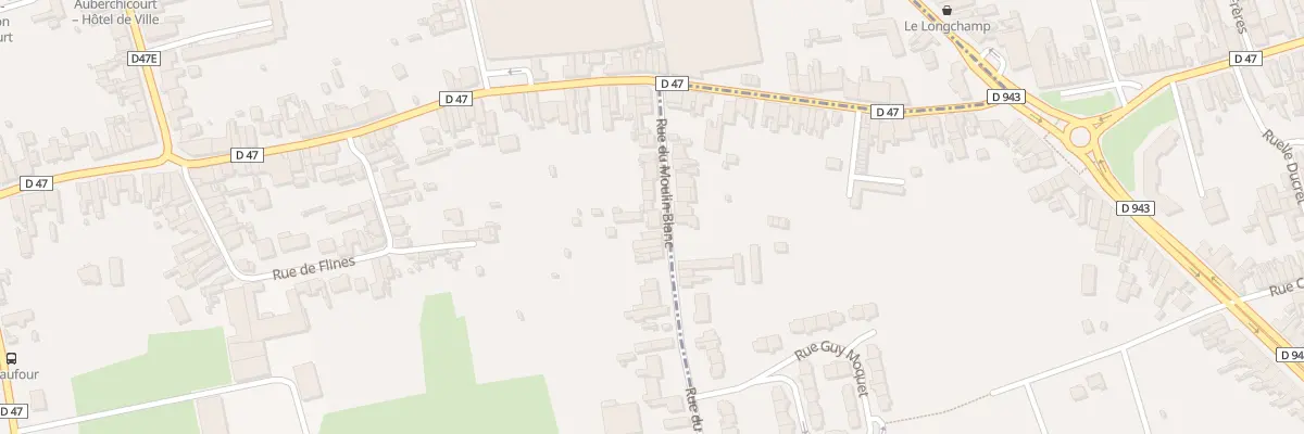 Plan du 16 Rue du Moulin Blanc à Auberchicourt
