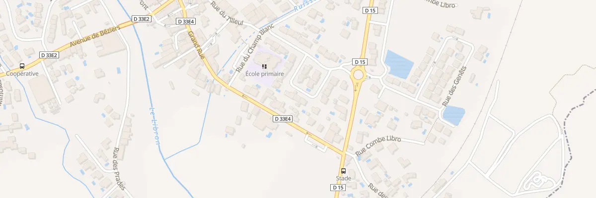 Plan du 16 Rue du Hameau du Soleil à Lieuran-lès-Béziers