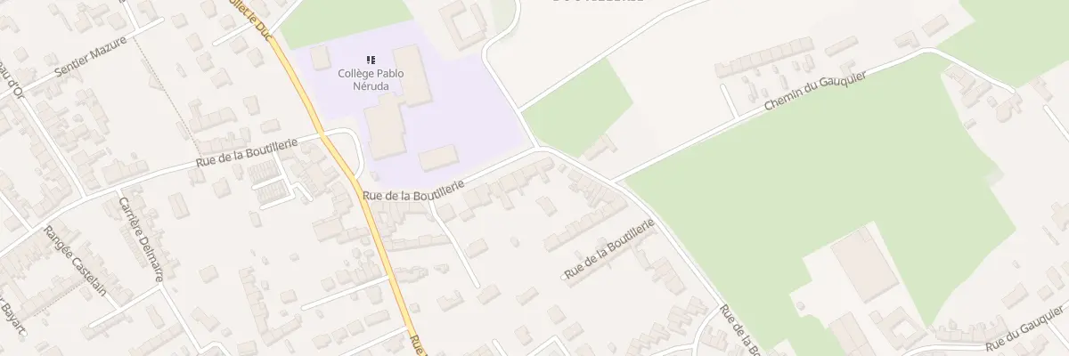 Plan du 100 Rue de la Boutillerie à Wattrelos