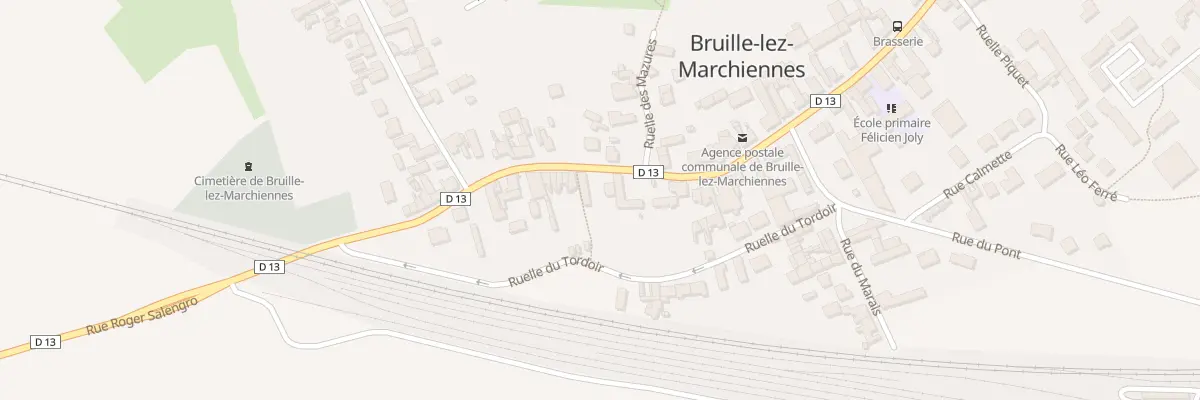 Plan du 53 Rue Roger Salengro à Bruille-lez-Marchiennes